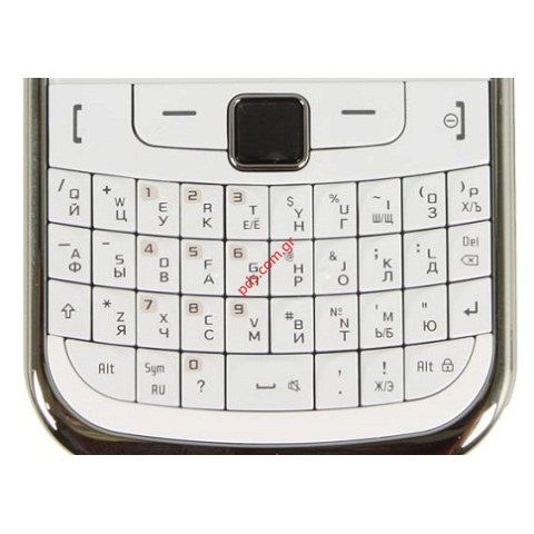 Γνήσιο εξωτερικό πληκτρολόγιο Samsung GT S3350 λευκό με Ελληνικά γράμματα