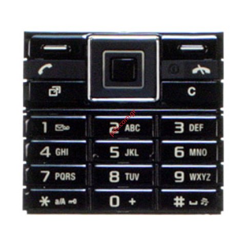 Γνήσιο εξωτερικό πληκτρολόγιο SonyEricsson C902 Black (LIMITED STOCK).