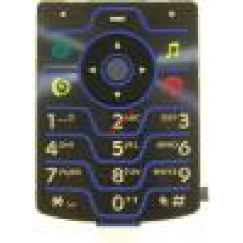 Γνήσιο Motorola V3i πληκτρολόγιο μωβ