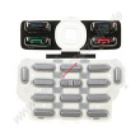 Γνήσιο Nokia N91 πληκτρολογίο Τ9 αριθμητικό Black