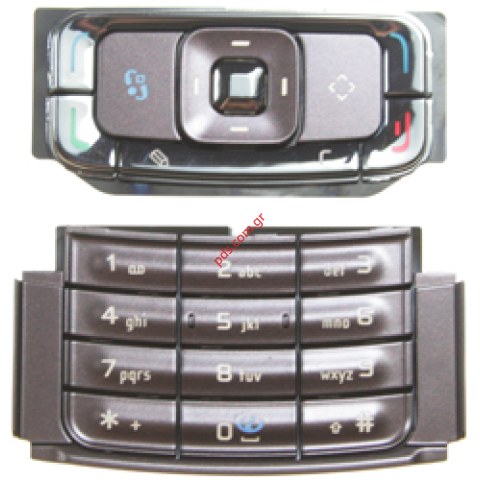 Γνήσιο Nokia N95 Cooper πληκτρολόγιο set