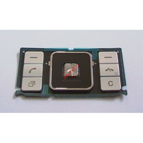 Γνήσιο πληκτρολόγιο άνω λειτουργιών SonyEricsson C905 Silver