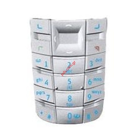 Γνήσιο πληκτρολόγιο Ασημί  ΝΟΚΙΑ 3120