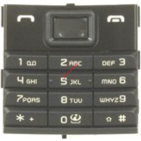 Γνήσιο πληκτρολόγιο ασημί ΝΟΚΙΑ 8800 Sirocco