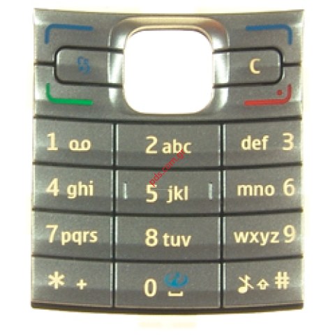 Original keypad NOKIA E50 silver