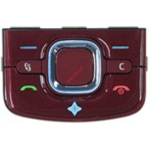 Γνήσιο πληκτρολόγιο function Nokia 6210navigator Red