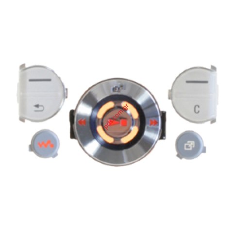 Γνήσιο πληκτρολόγιο function SonyEricsson W580i Grey Blue