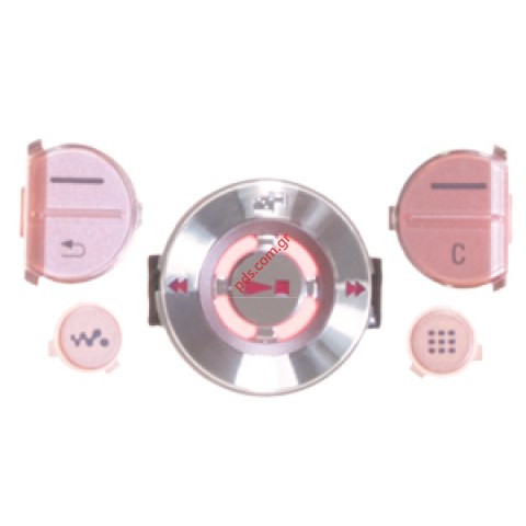 Γνήσιο πληκτρολόγιο function SonyEricsson W580i Pink