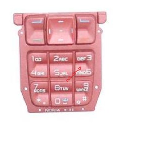 Γνήσιο πληκτρολόγιο Κόκκινο ΝΟΚΙΑ 3220 Red Keypad Bulk (LIMITED STOCK)