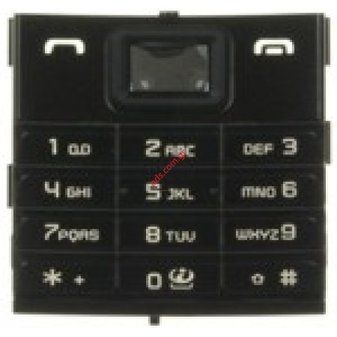Γνήσιο πληκτρολόγιο μαύρο για το ΝΟΚΙΑ 8800 Sirocco