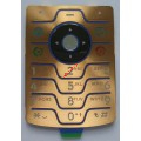 Γνήσιο πληκτρολόγιο Motorola V3i D&G GOLD