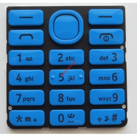 Γνήσιο πληκτρολόγιο Νokia 206 μπλέ (blue) Latin