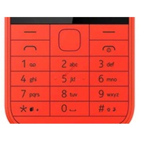 Γνήσιο πληκτρολόγιο Nokia 225 Green (1 SIM+Dual SIM) σε πράσινο χρώμα