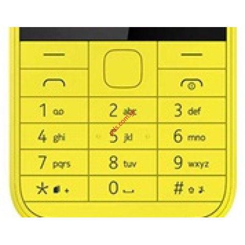 Γνήσιο πληκτρολόγιο Nokia 225 Green (1 SIM+Dual SIM) σε πράσινο χρώμα