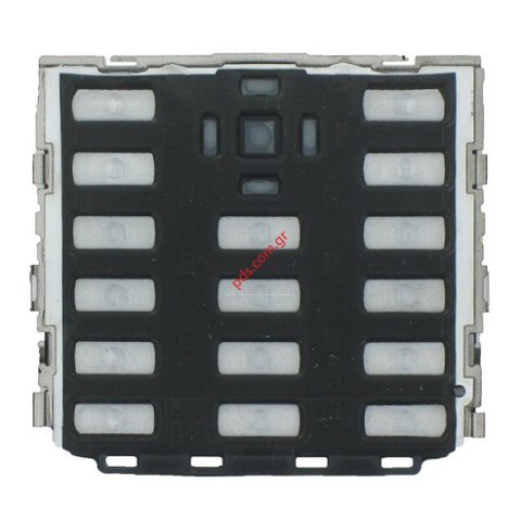 Γνήσιο πληκτρολόγιο Νokia 301 (DUAL 2 SIM) Black Latin