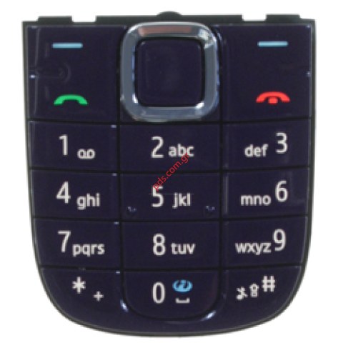 Original keypad ΝΟΚΙΑ 3120c Plum White Latin