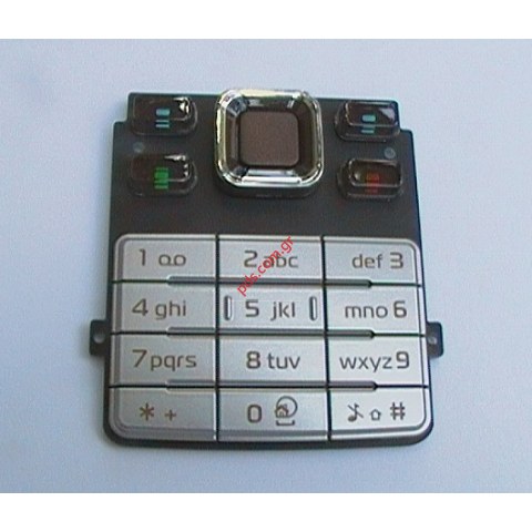 Γνήσιο πληκτρολόγιο ΝΟΚΙΑ 6300, 6301 Cocoa silver Latin
