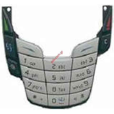 Γνήσιο πληκτρολόγιο ΝΟΚΙΑ 6600 Ασημί 