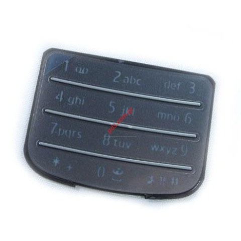 Γνήσιο πληκτρολόγιο Nokia 6700 classic T9 Numeric Mat Silver Latin