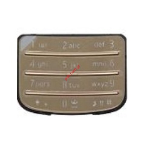 Γνήσιο πληκτρολόγιο Nokia 6700classic T9 Numeric Gold Latin