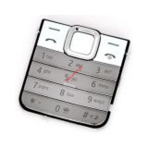 Γνήσιο πληκτρολόγιο Νokia 7310Supernova white /silver