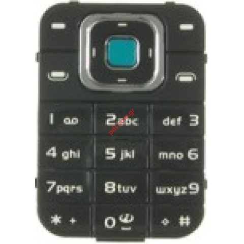 Γνήσιο πληκτρολόγιο Nokia 7370 Cool dark Black