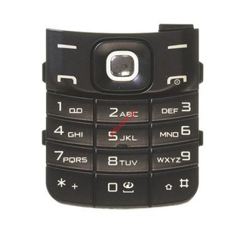 Γνήσιο πληκτρολόγιο ΝΟΚΙΑ 8600 Luna (LATIN) μαύρο 