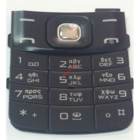 Γνήσιο πληκτρολόγιο ΝΟΚΙΑ 8600 Luna μαύρο Greek Latin (με ελληνικα γράμματα)