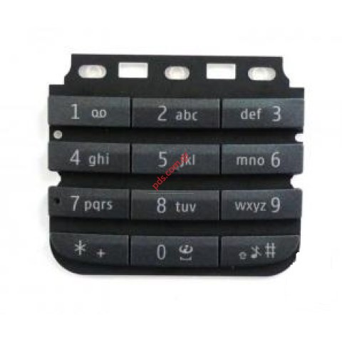 Γνήσιο πληκτρολόγιο Νokia Asha 300 Graphite