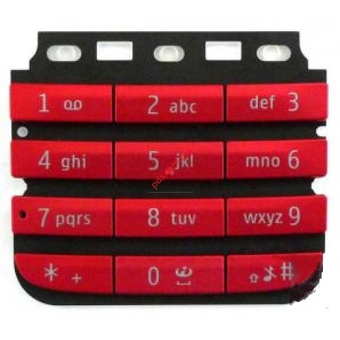 Γνήσιο πληκτρολόγιο Νokia Asha 300 κόκκινο