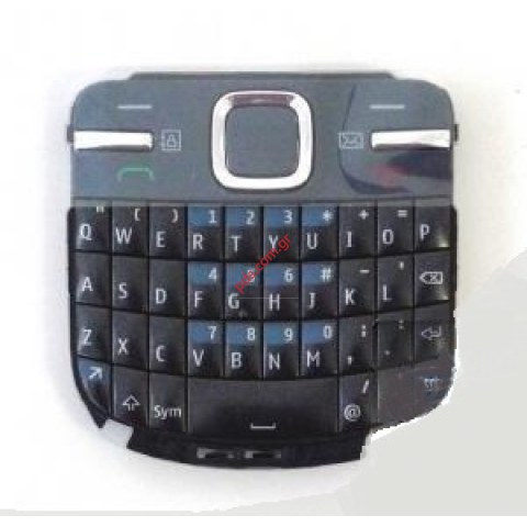 Γνήσιο πληκτρολόγιο Νokia C3-00 Querty Slate/Grey English
