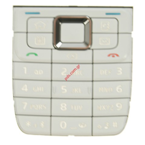  Γνήσιο πληκτρολόγιο Nokia E51 White λευκό Latin