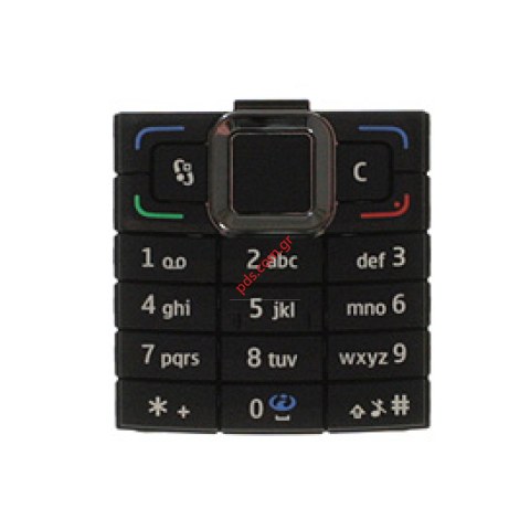 Γνήσιο πληκτρολόγιο Nokia E90 Black αριθμητικό μικρό εξωτερικό