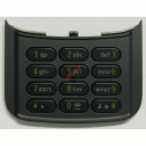 Γνήσιο πληκτρολόγιο Nokia N86 Κάτω αριθμητικό Indigo Black