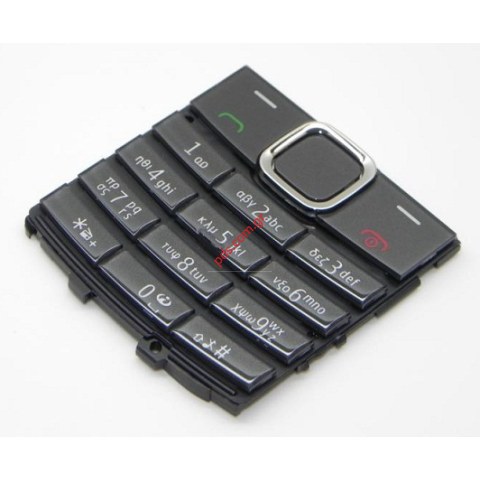 Γνήσιο πληκτρολόγιο Nokia X2-05 Greek Black με ελληνικά γράμματα