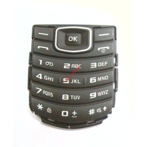 Γνήσιο πληκτρολόγιο Samsung E1080 Black Γνήσιο πληκτρολόγιο Samsung E1080 Black