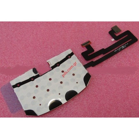 Γνήσιο πληκτρολόγιο σετ Black BlackBerry 9900 Bold σε μαύρο χρώμα (περιλαμβάνει την πλακέτα πληκτρολογίου)