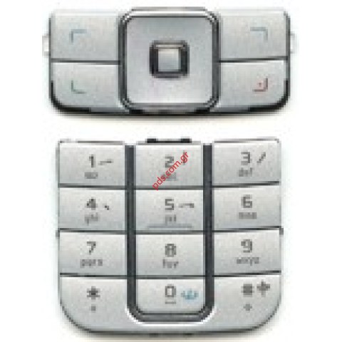 Γνήσιο πληκτρολόγιο σετ NOKIA 6270 πανω και κατω