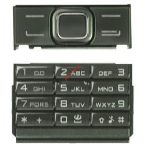 Γνήσιο πληκτρολόγιο σετ Nokia 8800 Arte σε Grey χρώμ