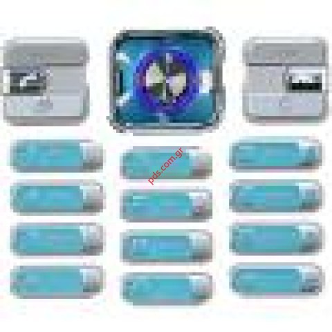 Γνήσιο πληκτρολόγιο SonyEricsson C702 Cyan splash blue