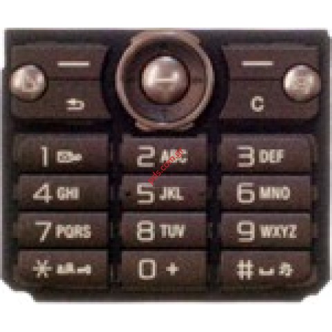 Γνήσιο πληκτρολόγιο SonyEricsson G700 Latin Sandy Brown 