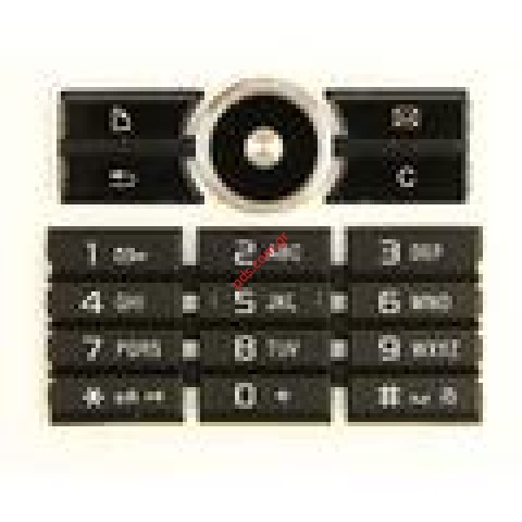 Γνήσιο πληκτρολόγιο SonyEricsson G900 Set Black(Ανω λειτουργιών και κάτω αριθμητικό)
