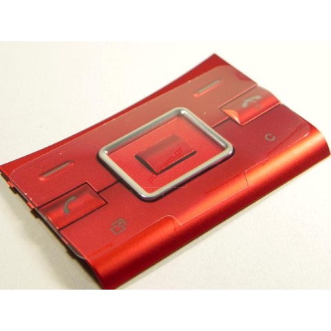 Γνήσιο πληκτρολόγιο SonyEricsson Hazel J20i για το κόκκινο χρώμα (Red function)