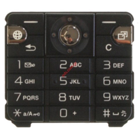 Γνήσιο πληκτρολόγιο SonyEricsson K530i Thunder Black