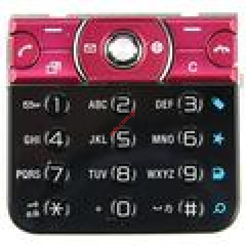 Γνήσιο πληκτρολόγιο SonyEricsson K660i Wine red black