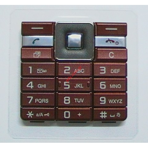 Γνήσιο πληκτρολόγιο SonyEricsson Naite J105i Red