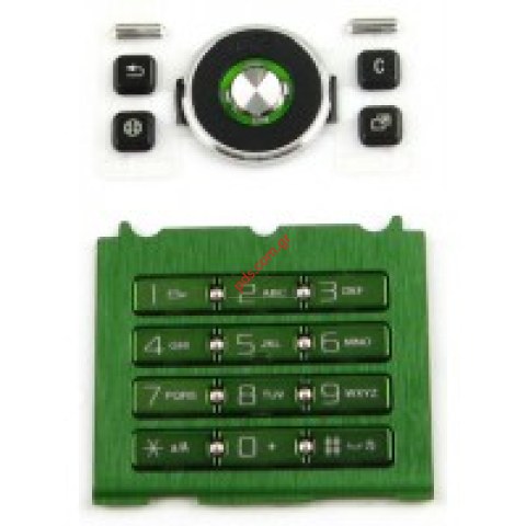 Γνήσιο πληκτρολόγιο SonyEricsson S500i Green set