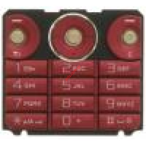 Γνήσιο πληκτρολόγιο SonyEricsson W660i Red