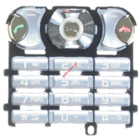 Γνήσιο πληκτρολόγιο SonyEricsson W890i Latin Silver