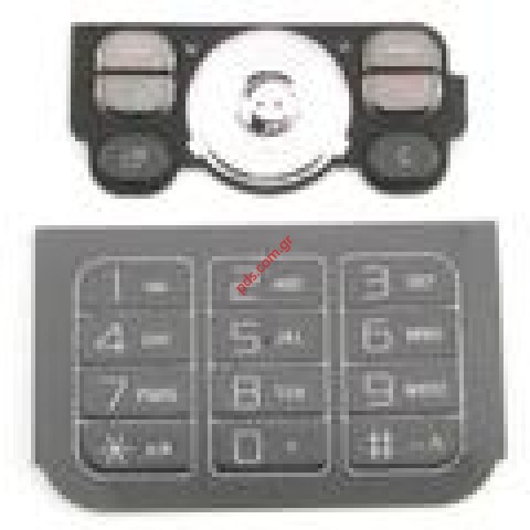 Γνήσιο πληκτρολόγιο SonyEricsson W910i Noble Black SET